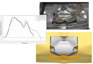 Corrélation essais/simulation d'un impact oiseau sur bouclier aéronautique